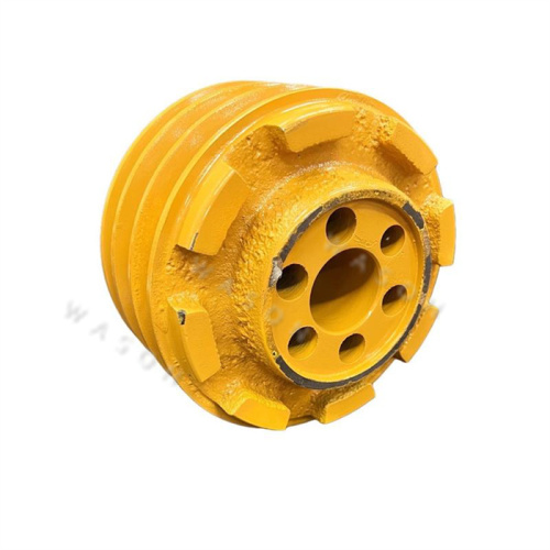 6D125  Excavator  Crankshaft Pulley Tensioner