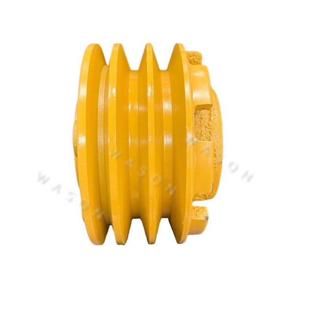 6D125  Excavator  Crankshaft Pulley Tensioner