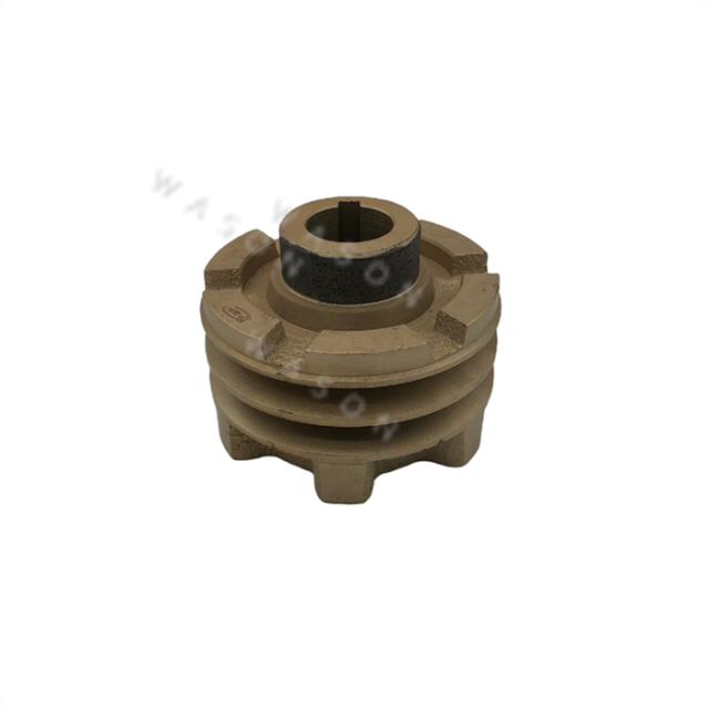 PC200-3 6D105  Excavator Crankshaft Pulley Tensioner Double Slot