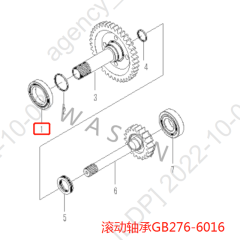 SDLG Wheel Loader Parts Bearing 4021000013 GB276-6016