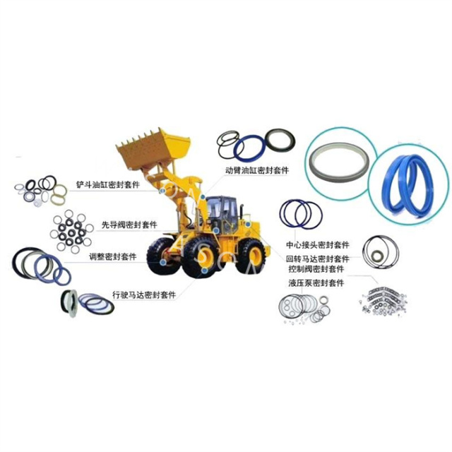 SDLG968F L968F  Wheel Loader Parts Cylinder Seal Kit