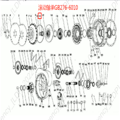 SDLG Wheel Loader Parts Bearing 4021000011 GB276-6010