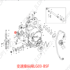 SDLG Wheel Loader Parts Pilot Valve  4120000064 LG03-BSF