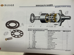 BMHQ30 PV180   Excavator Hydraulic Spare Parts