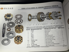 GM08 Excavator Travel Motor Hydraulic Spare Parts PC60-3/5