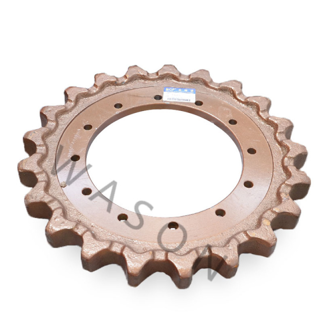 YC85 Excavator Sprocket 21 teeth,12 hole, 265 in,435 od,14*40