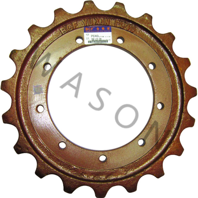 PC40 Excavator Sprocket 19 teeth,9 hole, 230 in，14*40