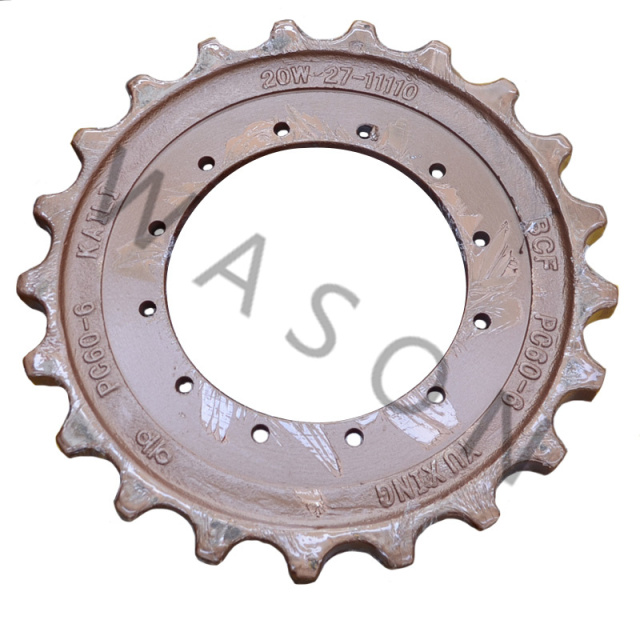 PC60-6 Excavator Sprocket 21 teeth,12 hole,265 in,14*45 21W-27-11110
