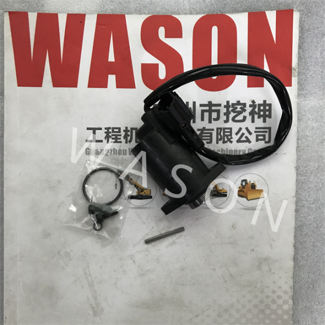 Genuine Quality Excavator Part Electric LL001140 Solenoid Valve For SH350 CX350