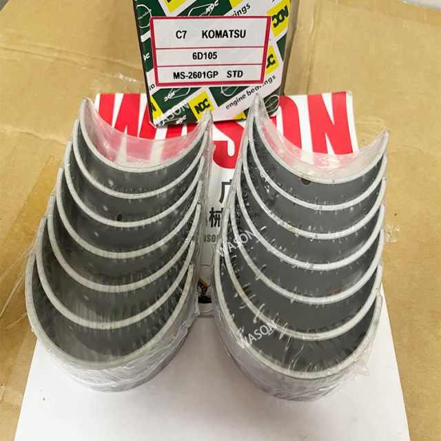 6D105 CB-2601GP  Engine Connecting Rod Bearing And Main Bearing