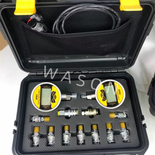 Excavator Diagnostic Tool  Digital Hydraulic Pressure Measurement Gauge Test Kit 70MYYCSGJTZ-US-1