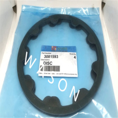 Friction Disc ZAX200-6 HMT36 Swing Motor Steel Plate  3081593 164.4*125*2.7/IL9