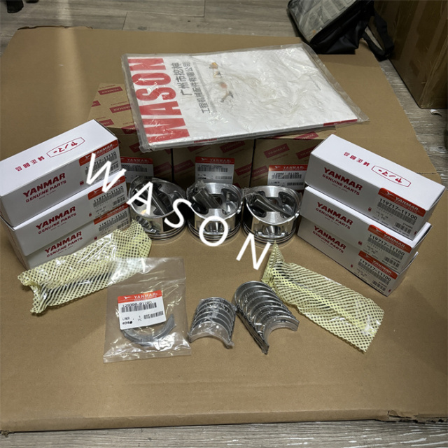 3TNV80 Excavator  Liner Kit