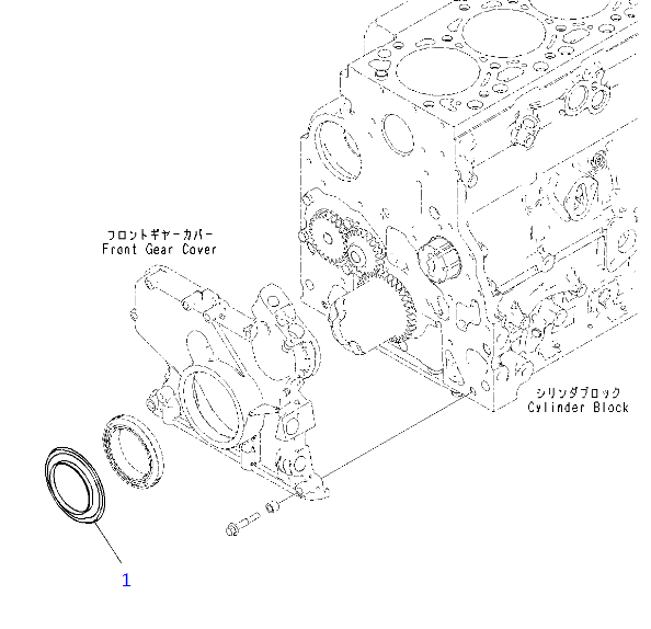 6754-21-3160  6D107 Oil Seal  DUST SEAL