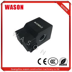 14V R265-7  Square   Excavator SOLENOID COIL  XKAL-00050  38*12MM