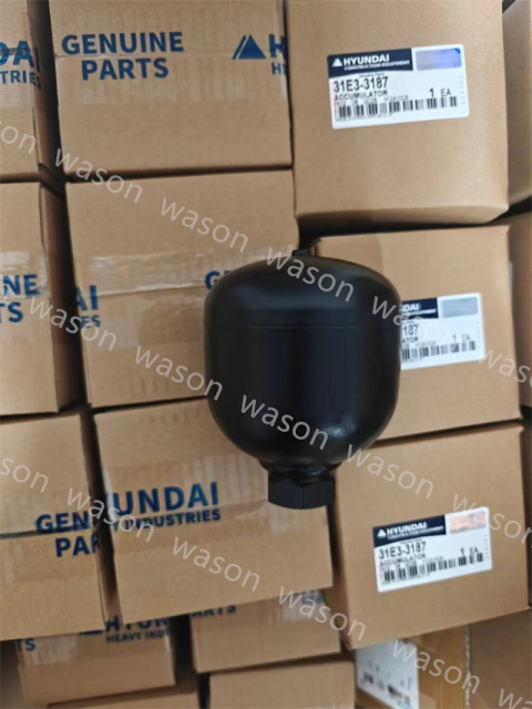 ACCUMULATOR 31E3-3187 FOR EXCAVATOR R140W-9 R170W-7 R170W-9 R180W-9 R200W-7 R210W-9