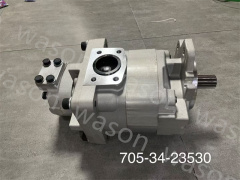 Hydraulic Gear Pump ASSY SAR80 705-52-30260 SAR14 705-34-23530 WA500-1