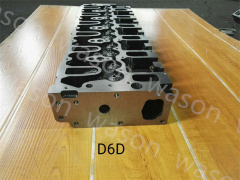 D6D 6M2012 Cylinder Head Assembly EC210B