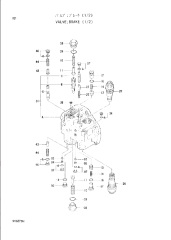 EX100-2/3 EX120-2/3 EX60-2/3 EX90  Brake Valve Gear Parts