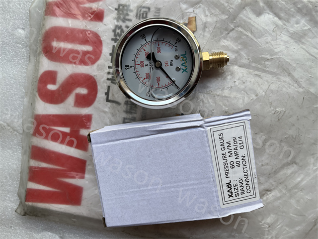 Pressure Gaues 40 MPA-psi Hydraulic Pressure Gauge 400Bar