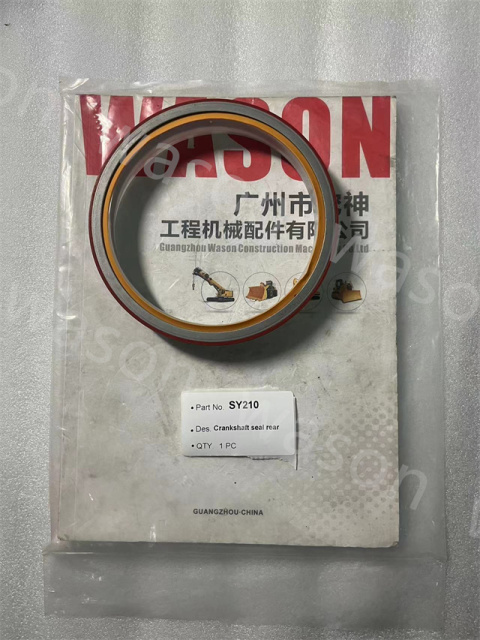SY210 6BT5.9 / 6D102 Crankshaft seal rear front