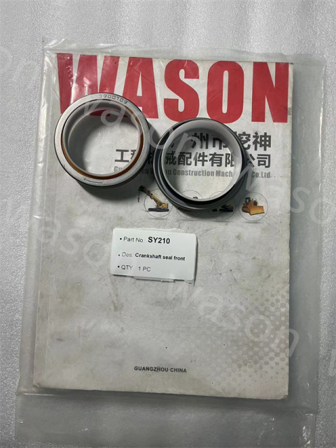 SY210 6BT5.9 / 6D102 Crankshaft seal rear front