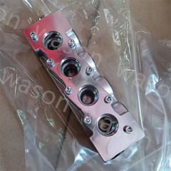 SY155W wheel excavator solenoid valve group replacement