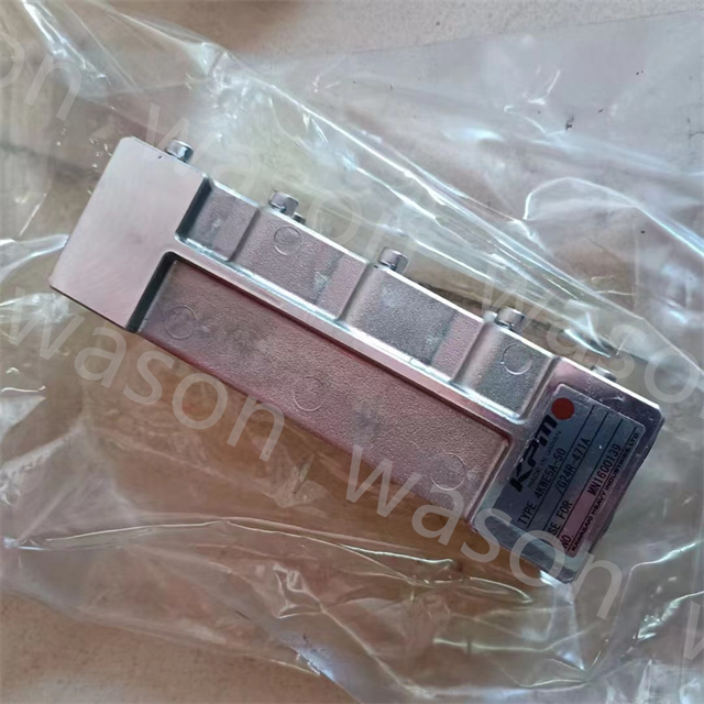 SY155W wheel excavator solenoid valve group replacement
