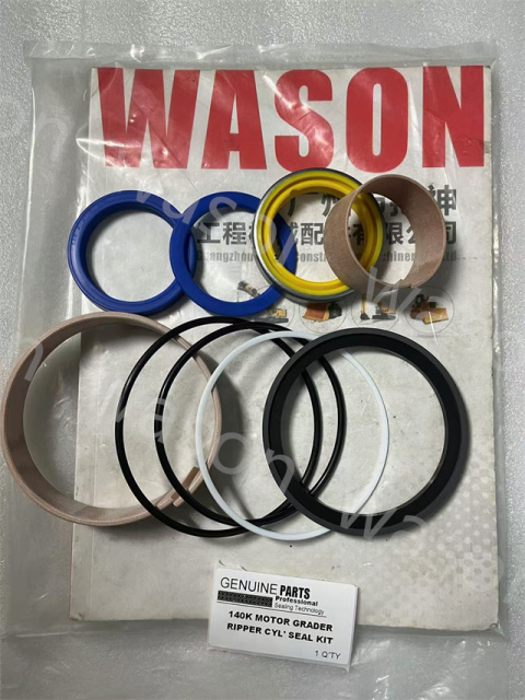 140K Motor Grader Pipper Cylinder Seal Kit