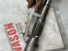 PC1250 Front Shaft 708-2H-22310 L411.5 D59/Z22 D36/Z20 HPV132