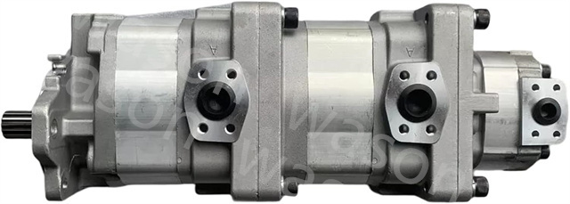 Hydraulic Gear Pump WA380-5 WA400-5 SAL80+90+20 705-55-33080