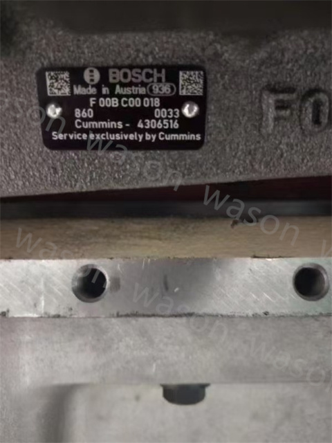 QSK50/QSK60  Fuel pump