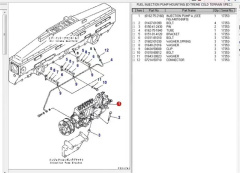 PC1000-6/PC1200-6/PC1250-5/6 6D170-1/2 Fuel pump 6212-71-1361 6212-71-1432 6212-75-2111