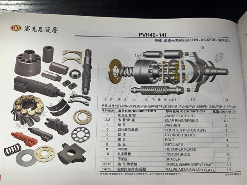 EATON VICKERS PVH74 Excavator Hydraulic Spare Parts