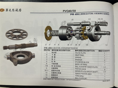 PVQ10/13  Excavator Hydraulic Spare Parts