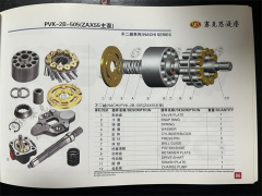 PVK-3B-725 Excavator  Hydraulic Spare Parts