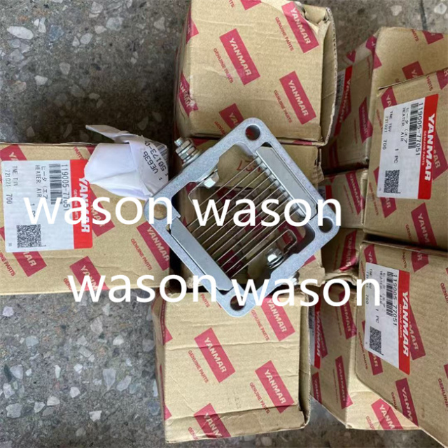 4TNV94 4TNV98  Heater Air Intak 119005-77051