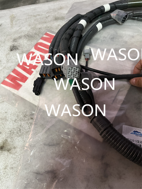 SH240A5  4HK1  Excavator Engine  Harness