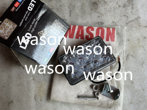 High Quality Excavator Spare Parts 12PCS Yellow Led Light Work Lamp