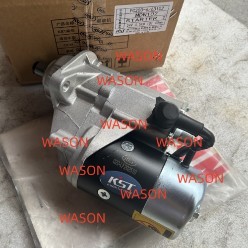 PC200-6/PC200-6/PC220-6 6D102  Starter Motor RIXING Type 0-24000-3060 24V 4.0KW 10T
