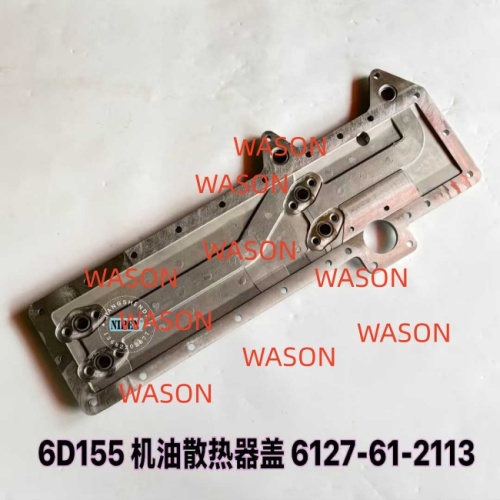 6D155 Engine Oil Cooler Cover Oil Cover Bracket 6127-61-2113