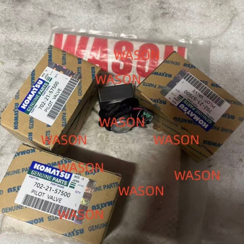 3 Holes Main Pump Solenoid Valve 702-21-57500 For PC160-7 PC300-7 PC360-7