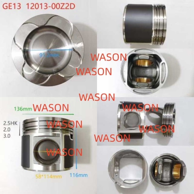 GE13 Excavator Liner Kit