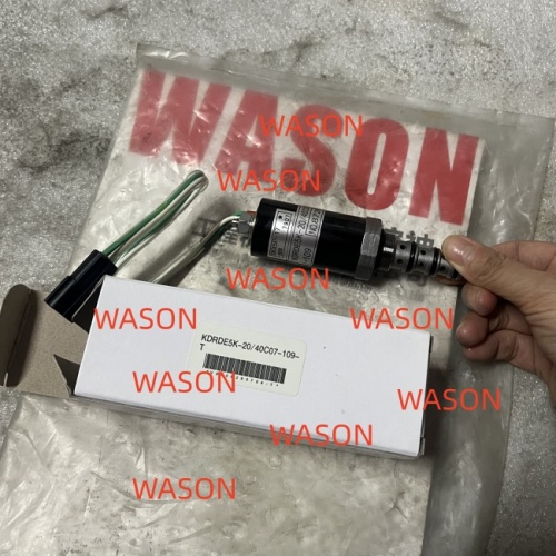 R215-7  Solenoid Valve  KDRDK5K-20/40C07-109 SKX5P-17-208