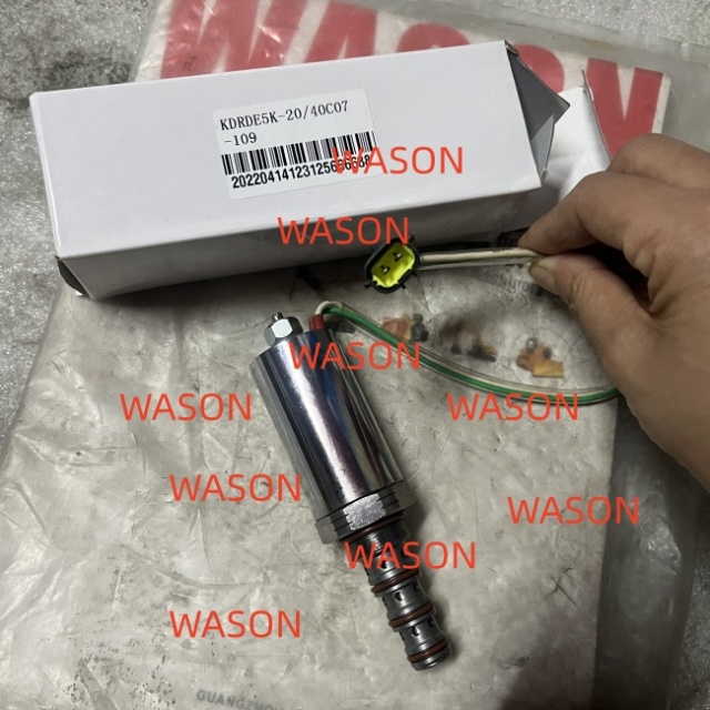 R215-7  Solenoid Valve  KDRDK5K-20/40C07-109 SKX5P-17-208