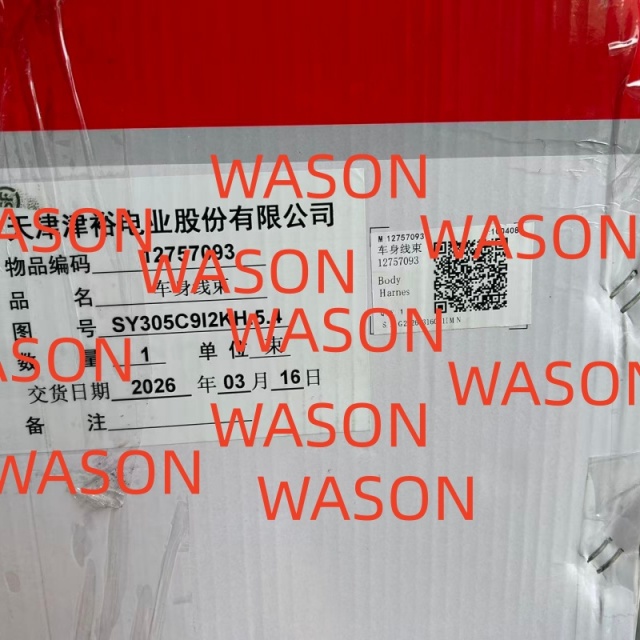 SY335C SY335 WHOLE BODY EXCAVATOR HARNESS 13SY033B29608