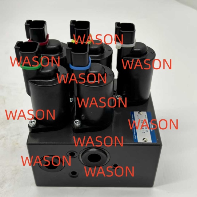 SH200-7  Excavator Solenoid Valve Assy  KHJ43510