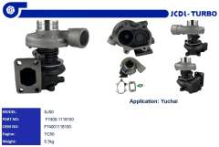 SJ50 YC55  Turbocharger  F7400-1118100