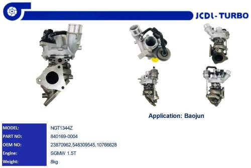 NGT1344Z SGMW 1.5T Turbocharger  840169-0004 23870962 548309545 10766628