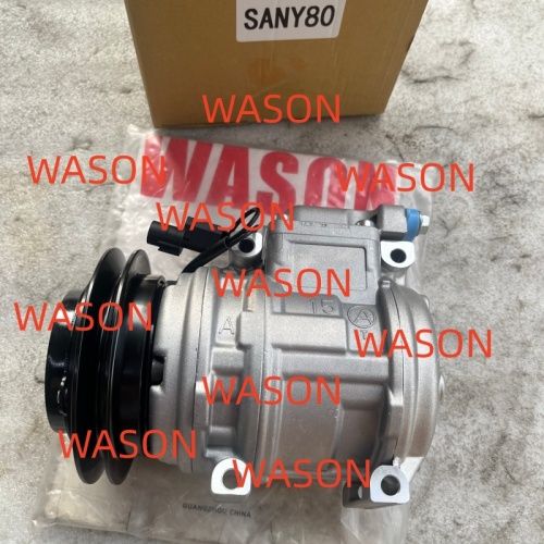 SY80 Excavator Air Compressor 60013770 12V